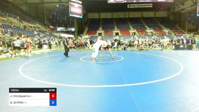 285 lbs Cons 32 #2 - John Vinciguerra, New Jersey vs Alexander Griffith, Ohio