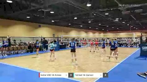 SoCal VBC 14-Aimee vs Tstreet 14-Carson - 2022 JVA West Coast Cup presented by Nike