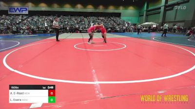 150 lbs Consi Of 8 #1 - Abigail English-Reed, Will C Wood vs Leila Esera, Kahuku Wrestling Club