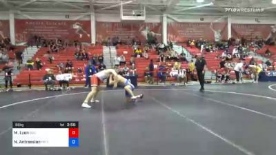 86 kg Prelims - Max Lyon, Boilermaker RTC vs Neil Antrassian, Pennsylvania RTC