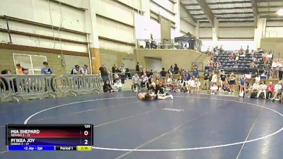 120 lbs Round 2 (10 Team) - Mia Shepard, Nevada 2 vs Pi`ikea Joy, Hawaii 2