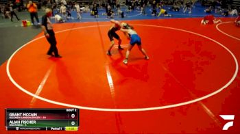 150 lbs Quarterfinals (8 Team) - Aliah Fischer, Owatonna vs Grant McCain, NLS (New London/Spicer)