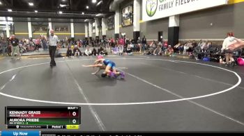 65 lbs Round 1 (4 Team) - Aurora Priebe, MN Storm 2 vs Kennady Grass, Missouri Black