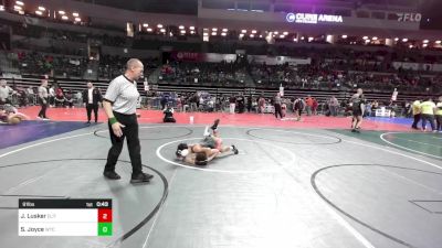 91 lbs Semifinal - Jonas Lusker, Elite NJ vs Shiloh Joyce, Wtc