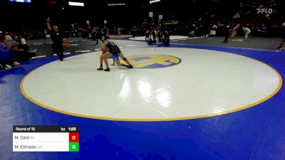 145 lbs Round Of 16 - Marcus Caro, Rancho Bernardo (SD) vs Miguel Estrada, Frontier (CS)