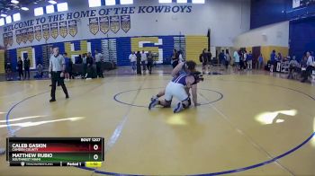 215 Gold Round 5 - Caleb Gaskin, Camden County vs Matthew Rubio, Southwest Miami