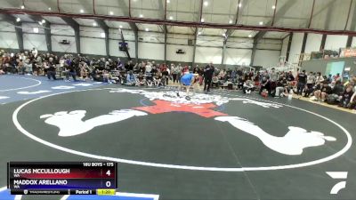 175 lbs Cons. Round 2 - Lucas McCullough, WA vs Maddox Arellano, WA