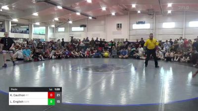 153 lbs Pools - King Cauthon, Pit Crew vs Liam English, Superior W.A. (NY)