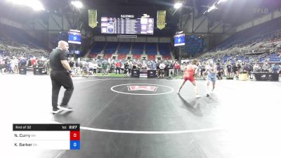 126 lbs Rnd Of 32 - Nathan Curry, Washington vs Kolten Barker, Ohio