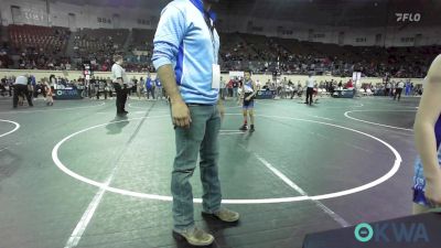 61 lbs Quarterfinal - Jett Rodriguez, Noble Takedown Club vs Colton Causey, Division Bell Wrestling