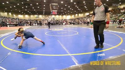 70 lbs Consi Of 8 #1 - Camden Love, Nevada Elite vs Julian Quiroz, Threshold