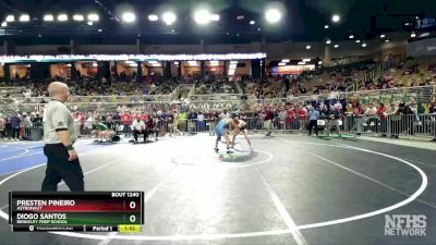 1A 126 lbs Cons. Round 2 - Presten Pineiro, Astronaut vs Diogo Santos, Berkeley Prep School