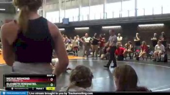 130 lbs Round 2 (10 Team) - Nicole Redmond, Black Mambas vs ELIZABETH ROESNSTIEL, Alabama Elite Black&nbsp;