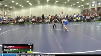 90 lbs Round 2 (6 Team) - Wyatt Johannes, Montana White vs Max Millage, Iowa Red