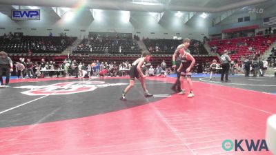 85 lbs Final - Jacob Boren, Verdigris Youth Wrestling vs Rex McDonald, Team Tulsa Wrestling Club