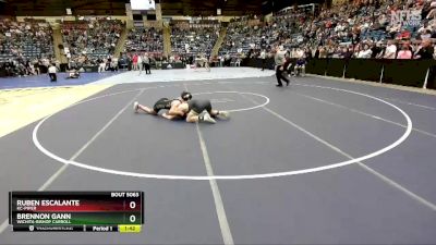 5A-150 lbs Champ. Round 1 - Ruben Escalante, KC-Piper vs Brennon Gann, Wichita-Bishop Carroll