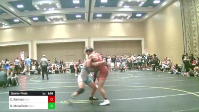 150 lbs Quarterfinal - Christian Barroso, Silverback WC vs Shawn Mccallister, Whitehouse WC