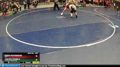 Round 1 - Krew Mcpherson, JWC vs Porter Daniels, Cougars Wrestling