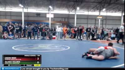 126 lbs Champ. Round 1 - Oloiso Holden, Idaho Gold Wrestling vs Jason Rees, Warrior Wrestling Club