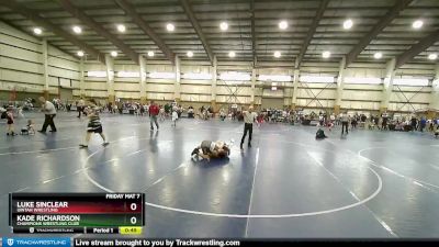 95+ Cons. Semi - Kade Richardson, Champions Wrestling Club vs Luke Sinclear, Uintah Wrestling