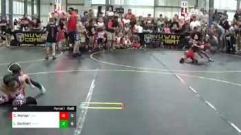 46 lbs Semis & 1st Wrestleback (8 Team) - Crew Mohler, Iowa Elite vs Lorenzo Barbieri, Steel Valley