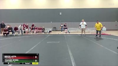 80 lbs Round 1 (6 Team) - Bryce Latta, Poquoson vs Townes Byers, Terps Xpress