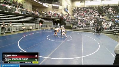 4A 170 lbs Cons. Round 1 - Camily Gonzalez Pliego, Jordan vs Sophie Geier, Uintah