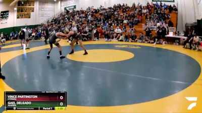 120 lbs Semifinal - Vince Partington, Cypress vs Gael Delgado, Warren