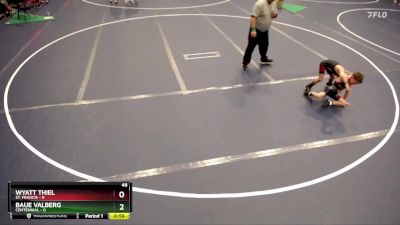 48 lbs Round 1 (4 Team) - Wyatt Thiel, St. Francis vs Baue Valberg, Centennial