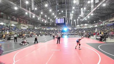 90 lbs Round Of 32 - Josiah Orozco, Fort Lupton vs Trenton James, War