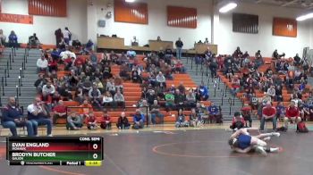 157 lbs Cons. Semi - Brodyn Butcher, Galion vs Evan England, Mohawk