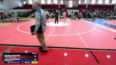 170 lbs Semifinal - Yelena Makoyed, North Central (IL) vs Sawyer Graham, Augustana (IL)