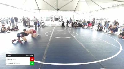 120 lbs Final - Vonn Fenn, Silverback WC vs Ronnie Ramirez, Pounders WC