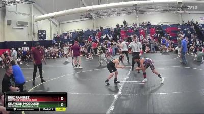 90 lbs Round 2 - Eric Ramirez, Wolverine Wrestling Club vs Grayson McGough, Summerville Takedown Club