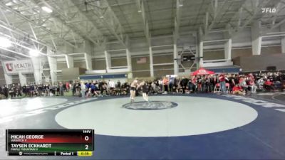 144v Cons. Round 2 - Micah George, Wasatch V vs Taysen Eckhardt, Maple Mountain V