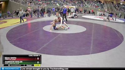 113 lbs Cons. Round 4 - Harrison Kegler, Sweet Home Mat Club vs Beau Smith, Cobra All-Stars