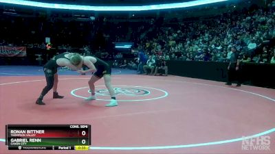 190-4A Cons. Semi - Gabriel Renn, Canon City vs Ronan Bittner, Thompson Valley