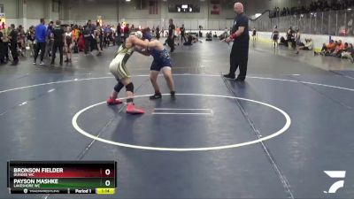 110 lbs Cons. Round 3 - Bronson Fielder, Dundee WC vs Payson Mashke, Lakeshore WC