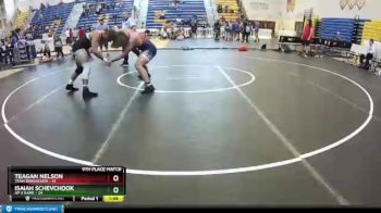 195 lbs Placement (16 Team) - Teagan Nelson, Team Barracuda vs Isaiah Schevchook, AP X Kame