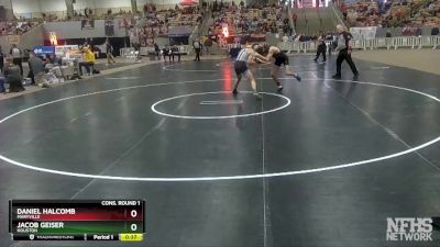 AA 132 lbs Cons. Round 1 - Daniel Halcomb, Maryville vs Jacob Geiser, Houston