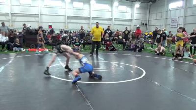 75 lbs Semifinal - Ashton King, West Virginia Wild vs Bryce Donahue, Donahue Wrestling Academy