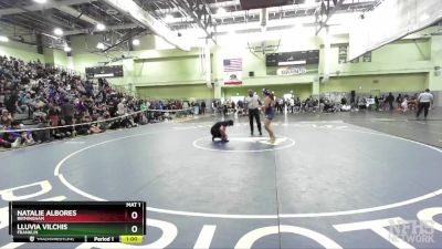 135 lbs Cons. Semi - Lluvia Vilchis, FRANKLIN vs Natalie Albores, BIRMINGHAM