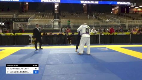 SERGIO TORRUELLAS JR vs FRANCISCO ESEQUIEL GONZALES 2024 Pan Jiu Jitsu IBJJF Championship