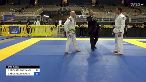 JERED MICHAEL WAYLAND vs JOSEPH MICHAEL HACKERT JR 2024 Pan Jiu Jitsu IBJJF Championship