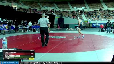 D4-175 lbs Quarterfinal - Pablo Hernandez, Phoenix Christian vs Tyler Langer, Fountain Hills