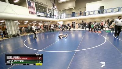 54-58 lbs Round 1 - Jayna Whitford, Westlake vs Ezra Harris, Sanderson Wrestling Academy