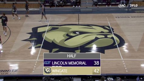 Replay: Lincoln Memorial vs Wingate | Dec 10 @ 4 PM