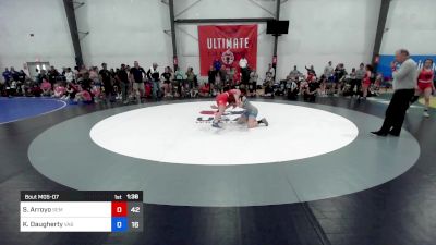 60 kg Semifinal - Savannah Arroyo, Wyoming Seminary vs Kassey Daugherty, Virginia Blue