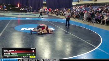 133 lbs Semifinal - Robbie Precin, North Central College vs Alex Friddle, Coe College