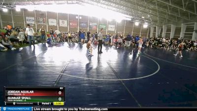 63 lbs Round 3 (4 Team) - Gunnar Small, Team Wyoming vs Jordan Aguilar, Team Oregon